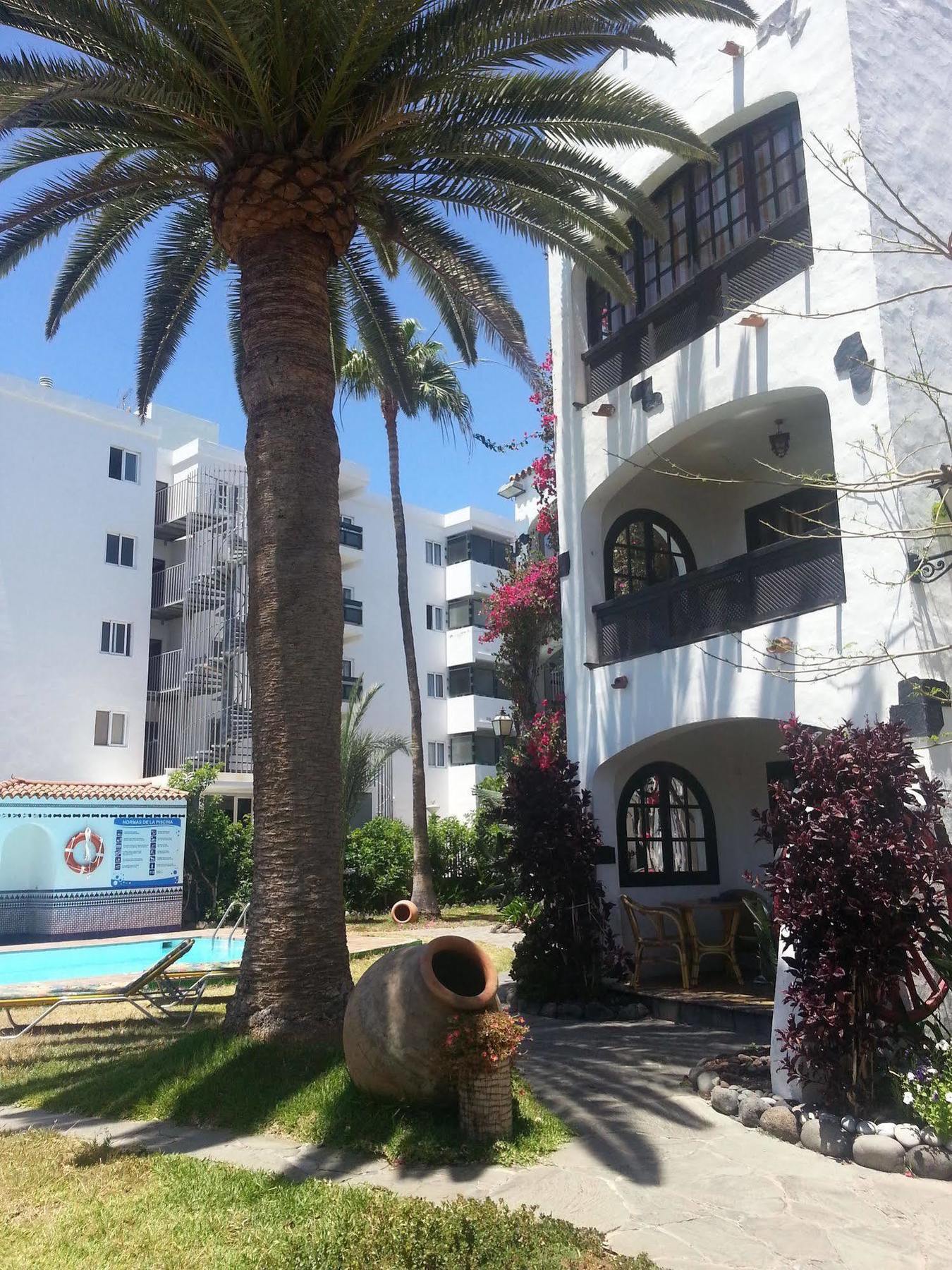 Apartamentos El Chaparral Playa del Inglés Kültér fotó