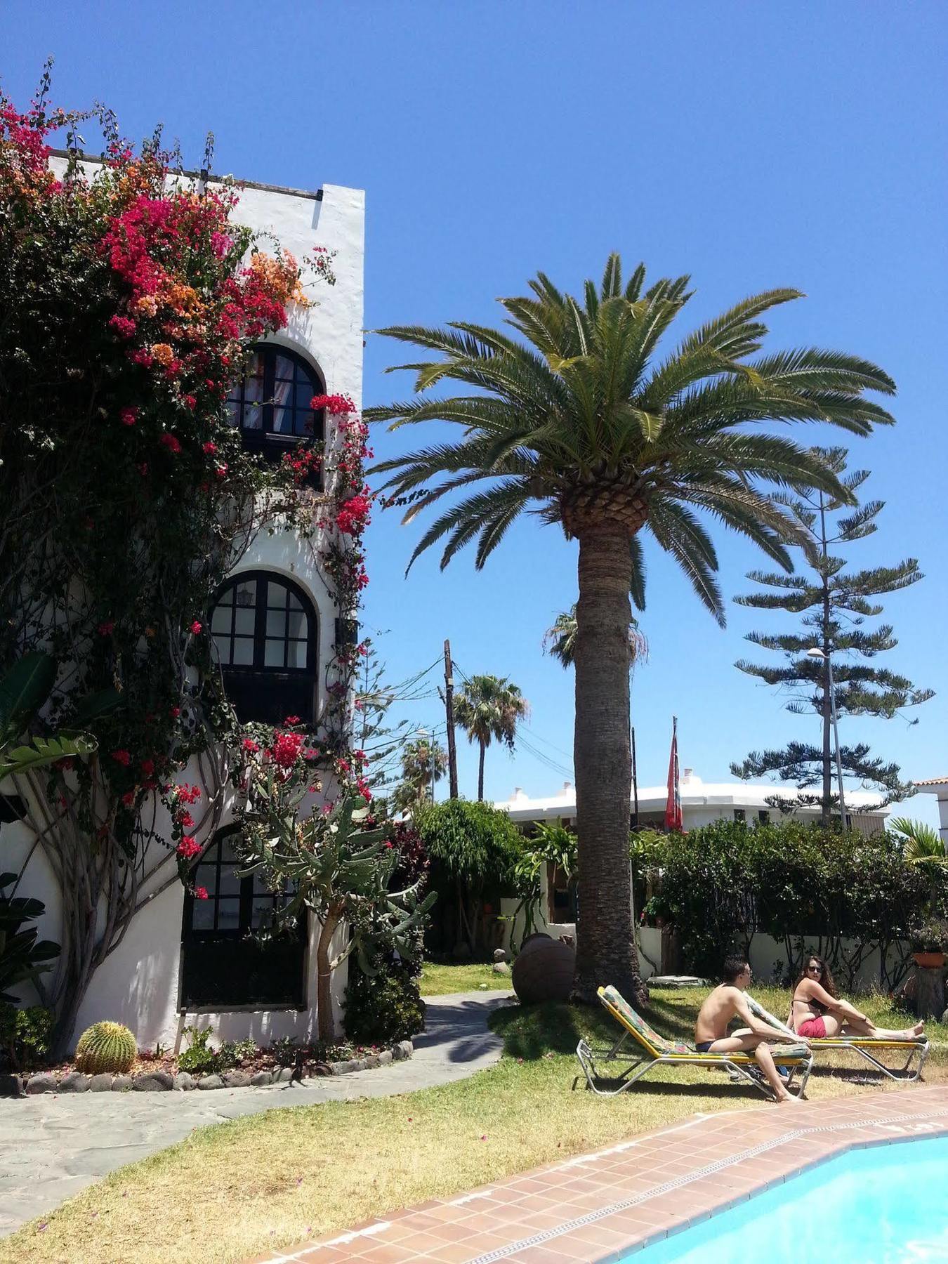 Apartamentos El Chaparral Playa del Inglés Kültér fotó