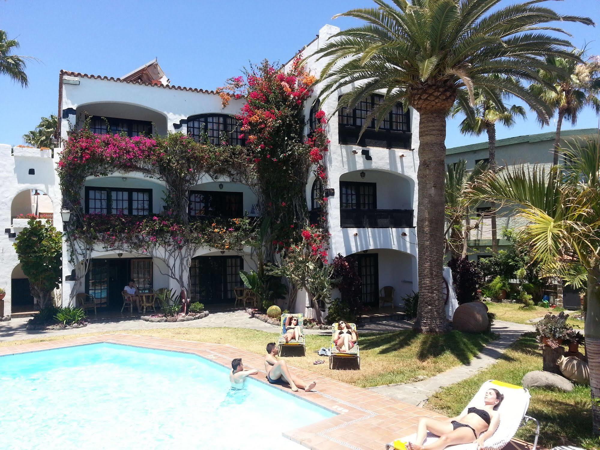 Apartamentos El Chaparral Playa del Inglés Kültér fotó